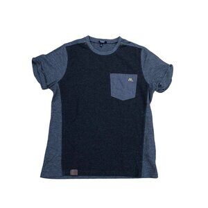 TIMELESS ELEMENTS FOR MCDONALDS Employee Shirt LG Women's Grey Pocket